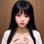 中年女性观众头像照片,温和笑容