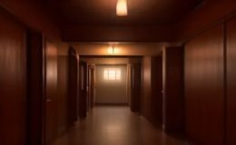 医疗伦理类18禁韩剧剧照，手术室外医护人员神情凝重讨论病情