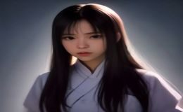 心理惊悚类18禁韩剧剧照，昏暗房间内女主角面对镜子表情复杂